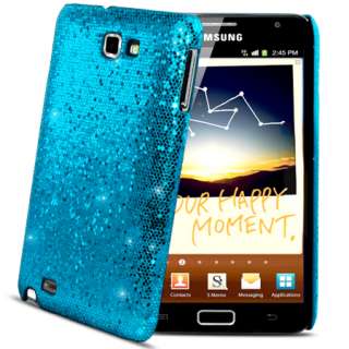   Glitter Hard Case Cover Samsung Galaxy Note I9220 + Film  