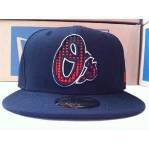    Baltimore Orioles Authentic Black Hat 7 1/4