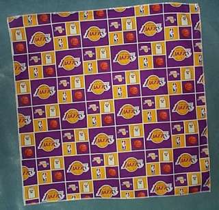 Los Angeles Lakers bandana bandanna for U or a Dog do du doo rag scarf 