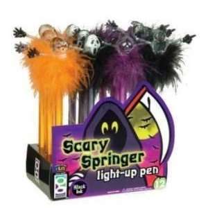  Scary Springer Light Up Pen Case Pack 60 