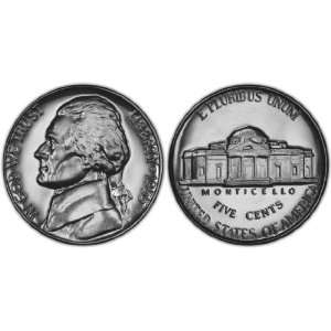  1955 PROOF Nickel (5 Cents) 