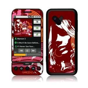   HTC T Mobile G1  Maroon 5  Abstract Skin Cell Phones & Accessories