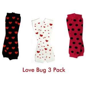  Leg Warmers 3 Pack   Love Bug Baby