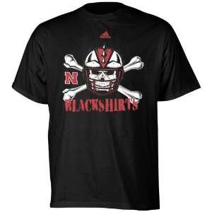   Nebraska Cornhuskers Black Icon Blackshirts T shirt