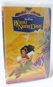 Disney Hunchback Of Notre Dame VHS French Edition  