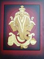 Ganesh Ganesha Keyword abstract HinduArt Painting 1  