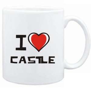  Mug White I love Castle  Last Names