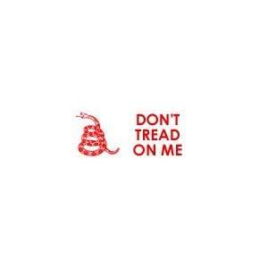  DONT TREAD ON ME rubber stamp for office use self inking 