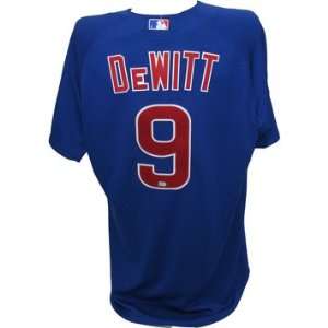 Blake DeWitt Jersey   Chicago Cubs 2011 Game Worn #9 