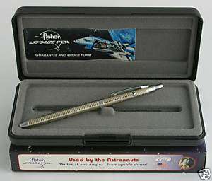 Fisher Space Pen #G4 / Shuttle Series Chrome & Gold Pen  