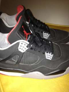  IV 4 Black Cement Grey White Red Countdown CDP Size 10.5 xi i  