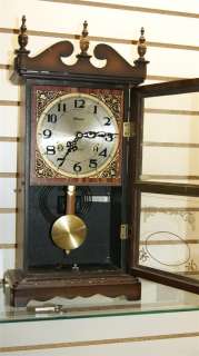 ALARON KEY WIND 31 DAY CLOCK, WALL OR MANTLE, WORKING M  
