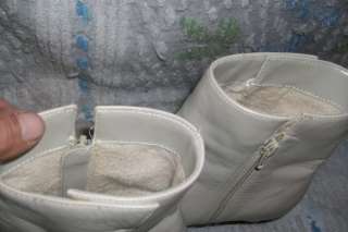 COUP D ETAT Womens Leather ANKLE BOOTS size 9 m  