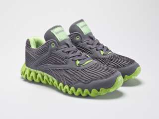   Reebok ZigFuse ZigNano ZigTech Running Shoes J81369 Grey Green  