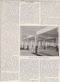 1906 Article Armour & Company Soap Factory Chicago IL  