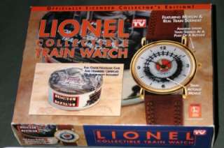 90s Lionel Train Watch NEW in Original Box w/COA  