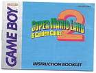 Super Mario Land 2 & Tetris for GameBoy