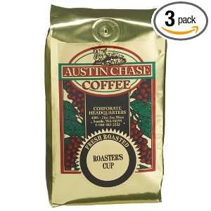 Austin Chase Coffee Company Roasters Cup, Ground Coffee, 12 Ounce 