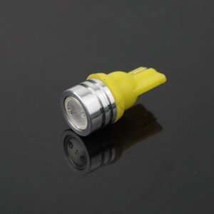 T10 12V 1W 40.5 Lumens Yellow Light LED Bulb for Car Vehicle Headlamp 