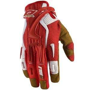  ONeal Racing Reactor Gloves   8/Red/White Automotive
