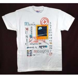  Tshirt Universal Music Words L Musical Instruments