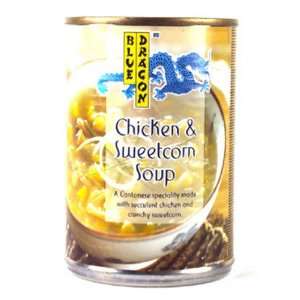 Blue Dragon Chicken and Sweetcorn Soup 410g  Grocery 