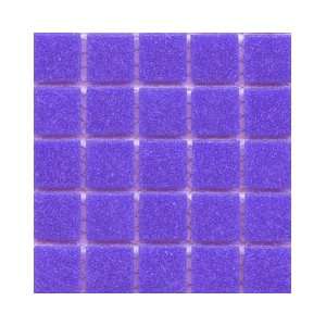   Kitchen & Bathroom Backsplash Mosaic Blue Glass Tile (10 Sq. Ft./Case