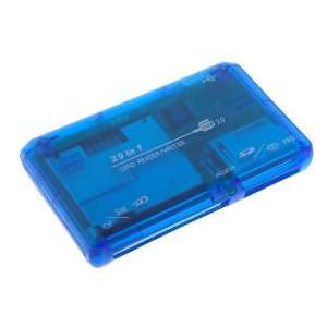  GTMax Blue All in One Memory Card Reader for Olympus Digital 