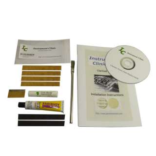 Clarinet Tenon Joint Cork Kit, With DVD Video and Written Instructions 