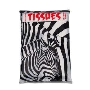  Printed Pocket Tissues Zebra