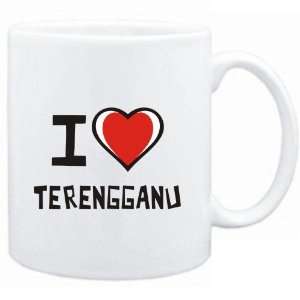  Mug White I love Terengganu  Cities