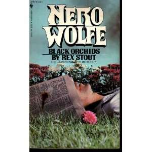  Nero Wolfe Black Orchids rex stout Books