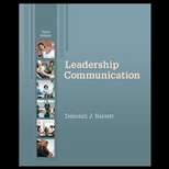 Leadership Communication 3RD Edition, Deborah Barrett (9780073377773 