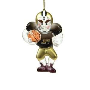 BSS   Purdue Boilermakers NCAA Acrylic Football Player Ornament (3.5)