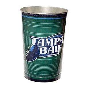  Tampa Bay Devil Rays MLB Tapered Wastebasket (15 Height 