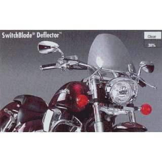  National Cycle Switchblade Clear Deflector Windshield 