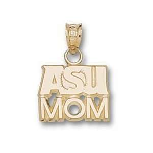   State Sun Devils ASU Mom Pendant   14KT Gold Jewelry Jewelry