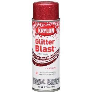   Glitter Blast Spray Paint Cherry Bomb 5.75 Oz