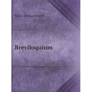  Breviloquium Saint Bonaventure Books