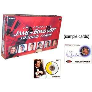  James Bond   The Complete 007 Trading Cards Box   40 packs 