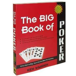   NEW Big Book of Poker by Ken Warren (Casino Supplies)