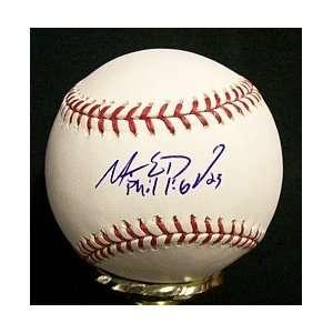  Matt Diaz Autographed Baseball   Autographed Baseballs 