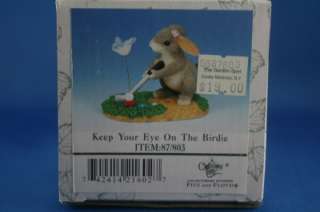 Charming Tails Keep Your Eye On The Birdie Golf LE Box  