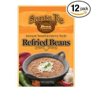 Santa Fe Bean Co Value Pack Southwestern Style Refried Beans, 3.5 