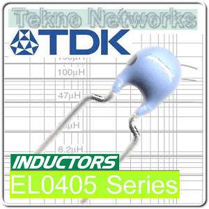 TDK   EL0606RA 102K 1000uH 10% Radial inductors  25pcs  