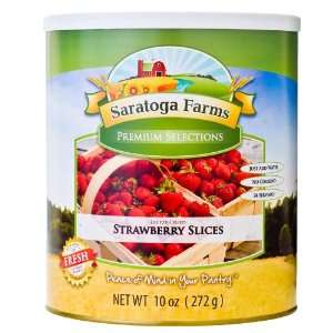Saratoga Farms Strawberry Slices  Grocery & Gourmet Food
