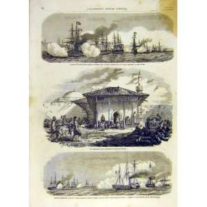  Squadron Navy Bruat Bosphore Ambulance Descartes 1854 