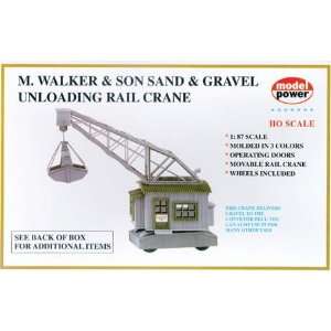  HO KIT Unloading Rail Crane Toys & Games