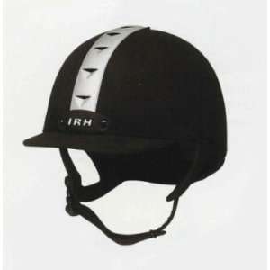  International ATH Helmet Black/Silver Vent Sports 
