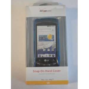  OEM Verizon Lg Ally VS740 Blue Snap On Hard Cover  